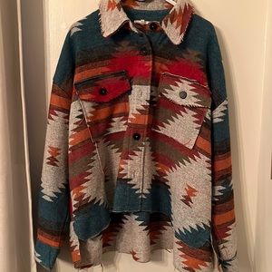 Navajo Print Jacket